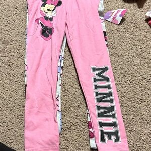 Pink Minnie Mouse leggings Pants